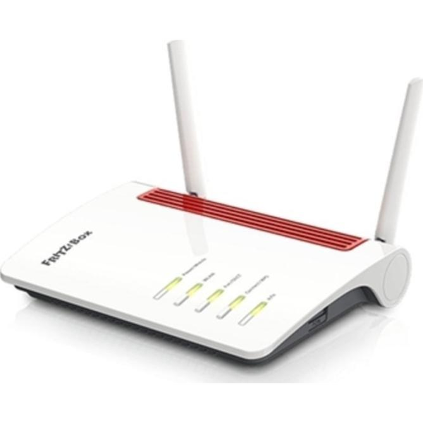 Box FRITZ! 6850 LTE trådløs router Gigabit Ethernet Dual-band (2,4 GHz / 5 GHz) 4G Hvid