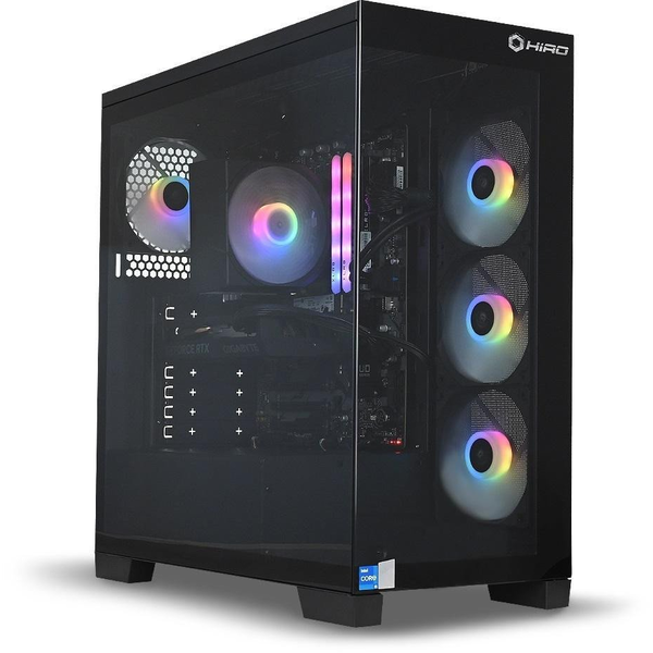 Komputer HIRO Aurora AMD Ryzen 5 7600, RTX 5060 8GB, 16GB RAM, 1TB SSD, WIFI, W11H