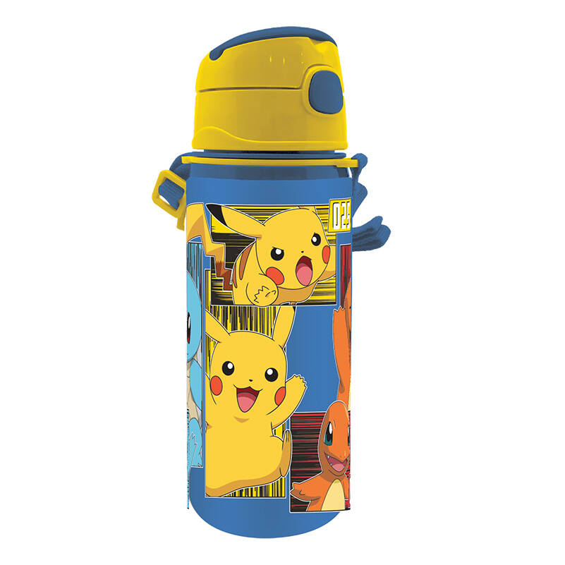 KiDS Licensing Pokemon Műanyag Gyerek Kulacs 600 ml - Mintás (PK00033)