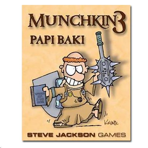 Asmodee Munchkin 3 - Papi baki kártyajáték kiegészető (DEL11697) (DEL11697)