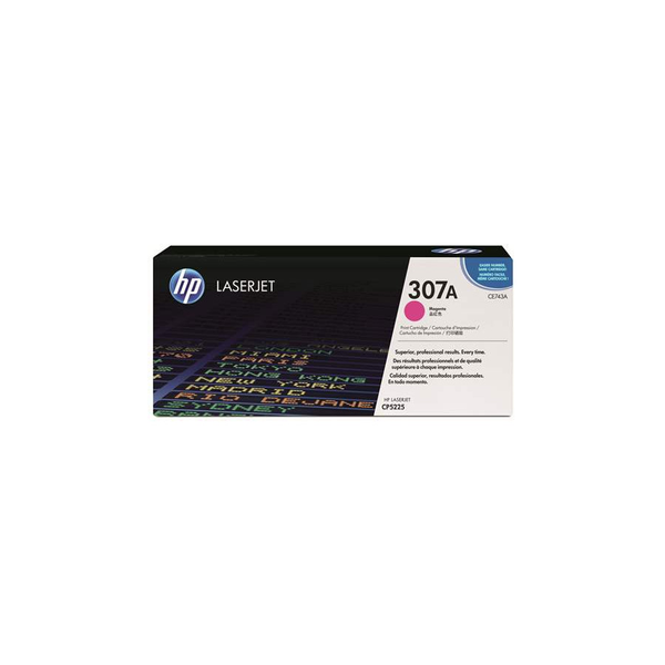 HP 307A (CE743A) оригинална тонер касета в цвят магента