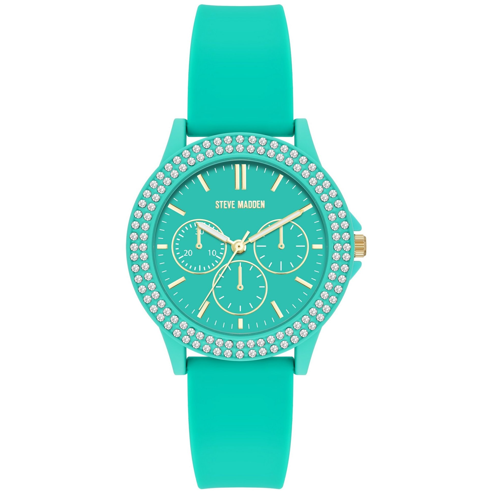 Steve Madden SM/8118TEAL karóra, női, kerek (086702736799)