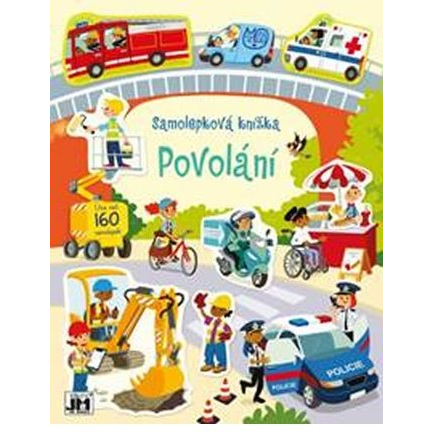 Samolepková knížka Povolání (8595593818917)