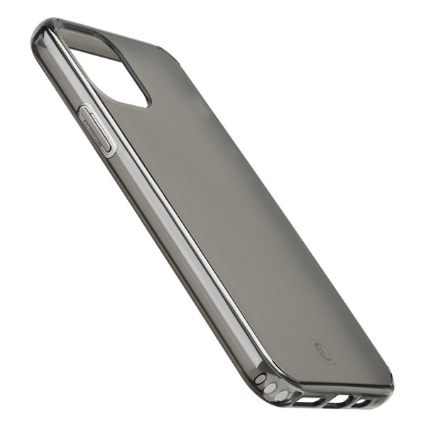 CELLULARLINE műanyag telefonvédő (szilikon keret, közepesen ütésálló, antibakteriális) FEKETE [Apple iPhone 12 mini] (ANTIMICROIPH12K)