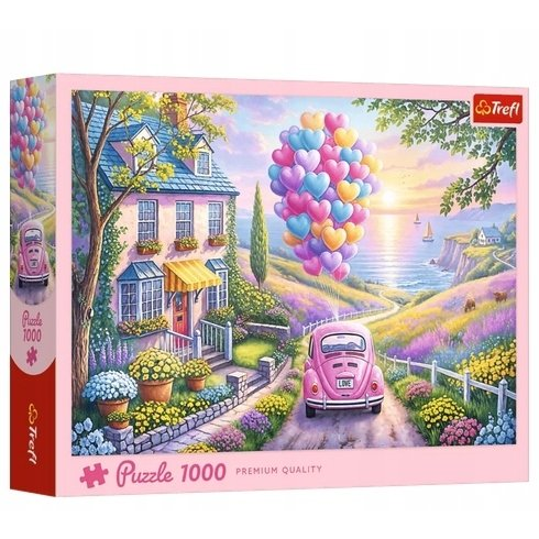 TREFL 1000 PIECE PUZZLE ROMANTIC JOURNEY
