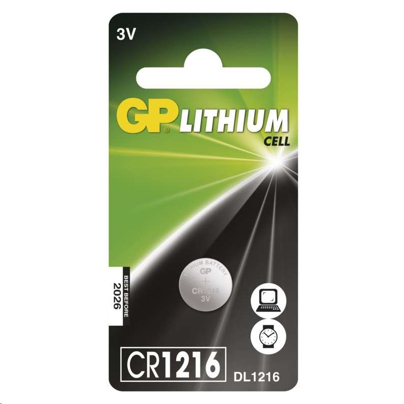 GP CR1216 Litium gombelem 3V (B15651) (B15651)