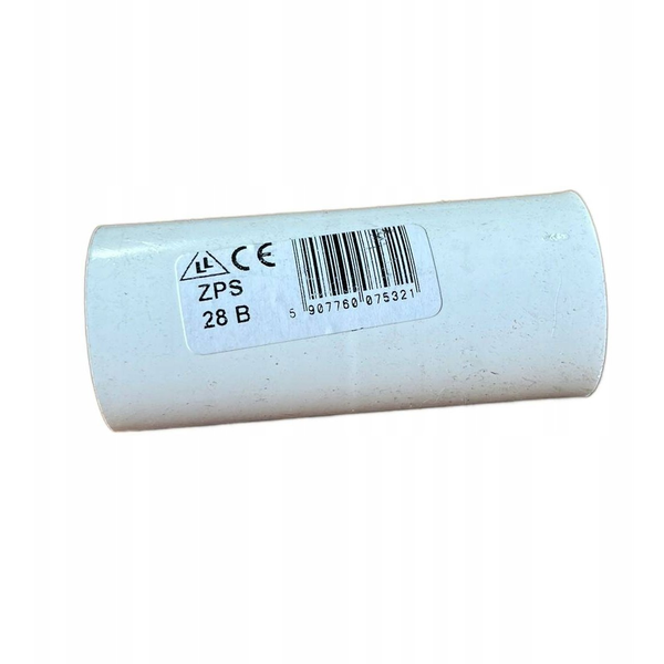 Elektro-Plast Złączka Elektroplast 010.9 ZCL28 prosta sztywna biała