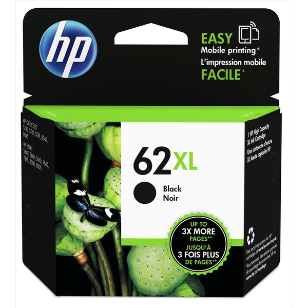 HP 62XL (C2P05AE) fekete nagykapacítású tintapatron