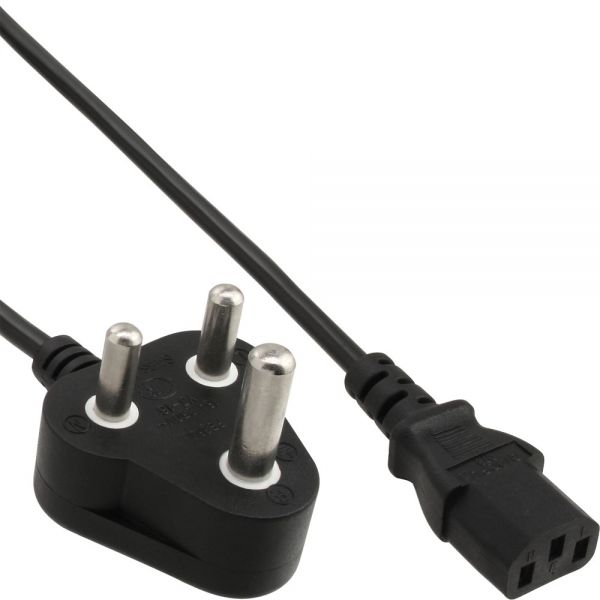 InLine 4043718135424 cavo di alimentazione Nero 1,8 m Spina di alimentazione di tipo M IEC C13