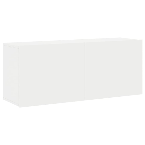 fehér falra szerelhető TV-szekrény 100 x 30 x 41 cm