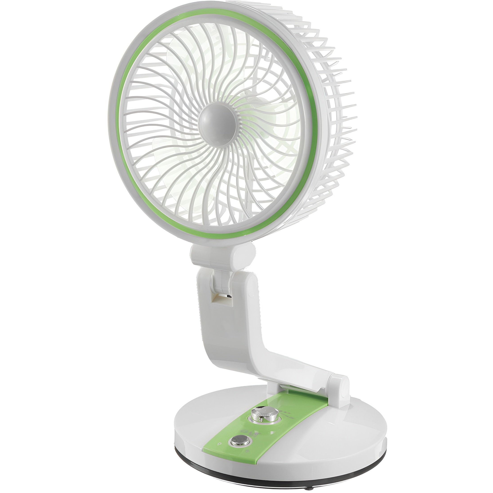 Verk Wireless foldable with LED light green-white (23050)