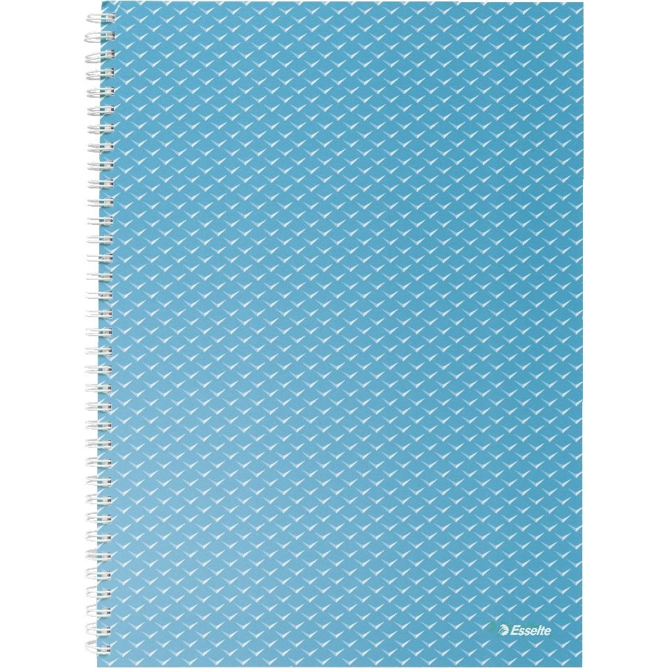 Esselte Colour'Breeze 80 lapos A4 kockás spirálfüzet - Kék (628476)