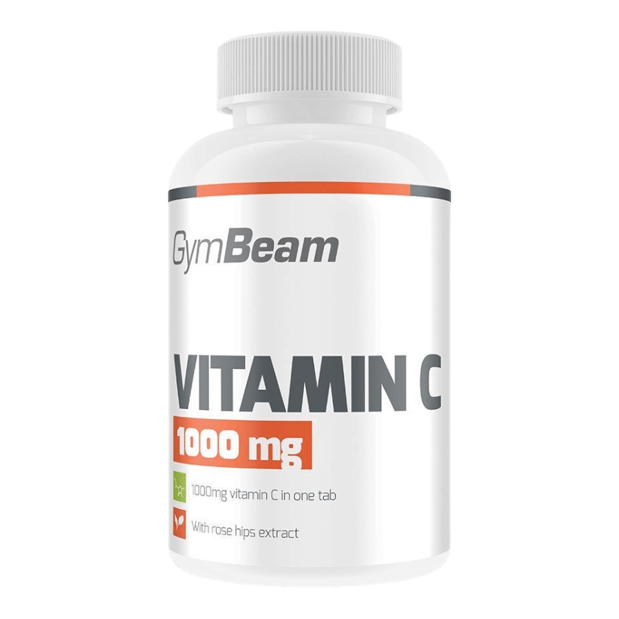 Výživový doplnok GymBeam Vitamín C 1000 mg vitamín C tablety 30 ks. (HMLY-5250-1-30tab-bez-prichute)