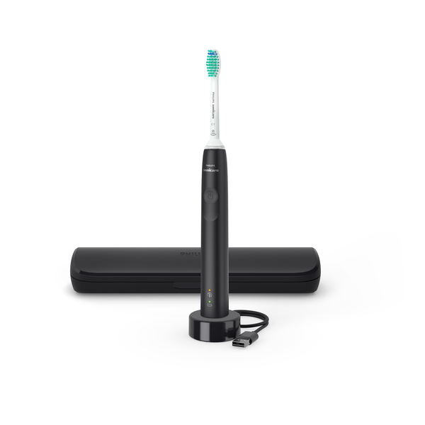 Philips 3100 series HX3673/14 електрическа четка за зъби За възрастни Sonic четка за зъби Черен