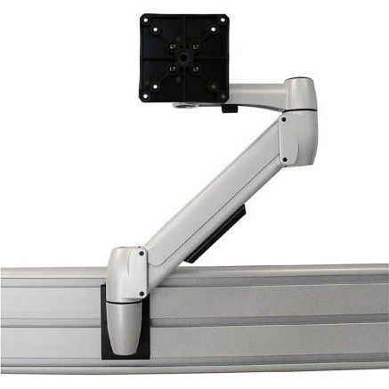 BakkerElkhuizen Space-arm Birou Aluminiu