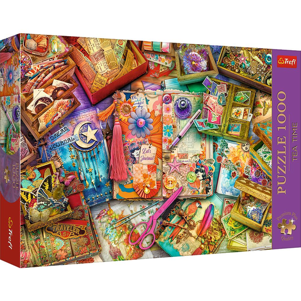 Trefl Premium Plus Quality Tea Time Legpuzzel 1000 stuk(s) Kunst