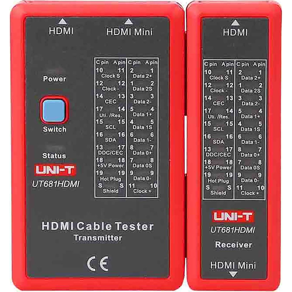 HDMI Tesztelő Kábelek Uni-T UT681HDMI