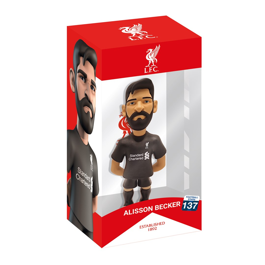 Minix 137 Football Stars - Liverpool Alisson Becker gyűjthető Focista figura 12cm (15177)
