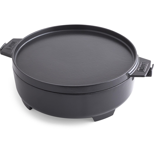 Weber Öntöttvas edény  2 az 1-ben