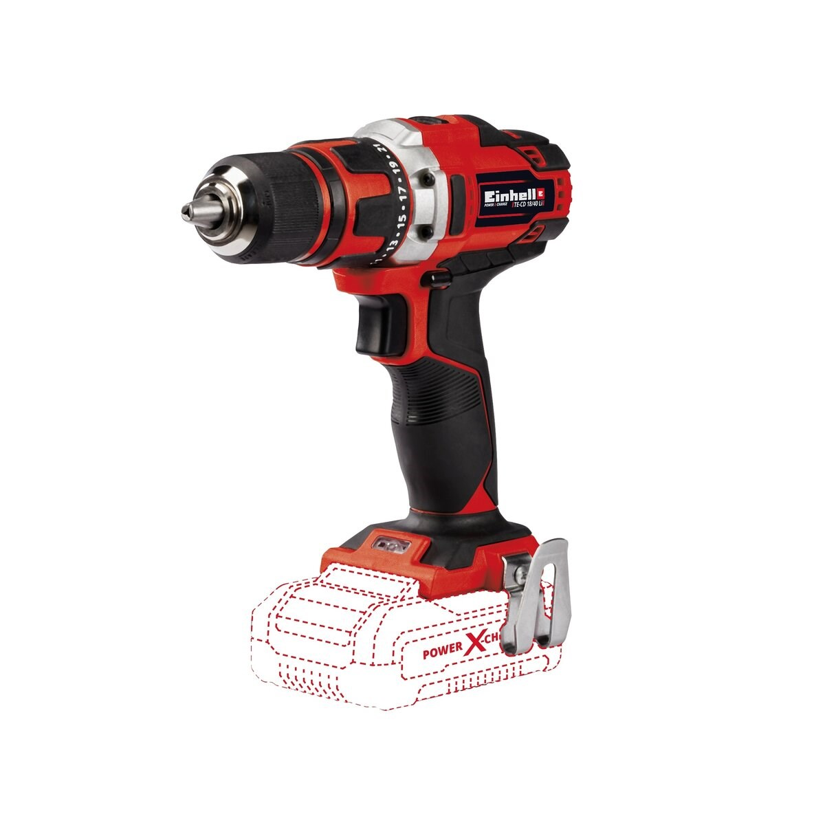 EINHELL TE-CD Power X-Change TE-CD ütvefúró-csavarozó 18V (4600000)