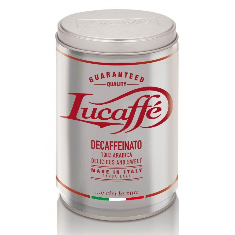 Lucaffé Decaffeinato, őrölt, 250g (Lucaffe Nizkokofeinová)