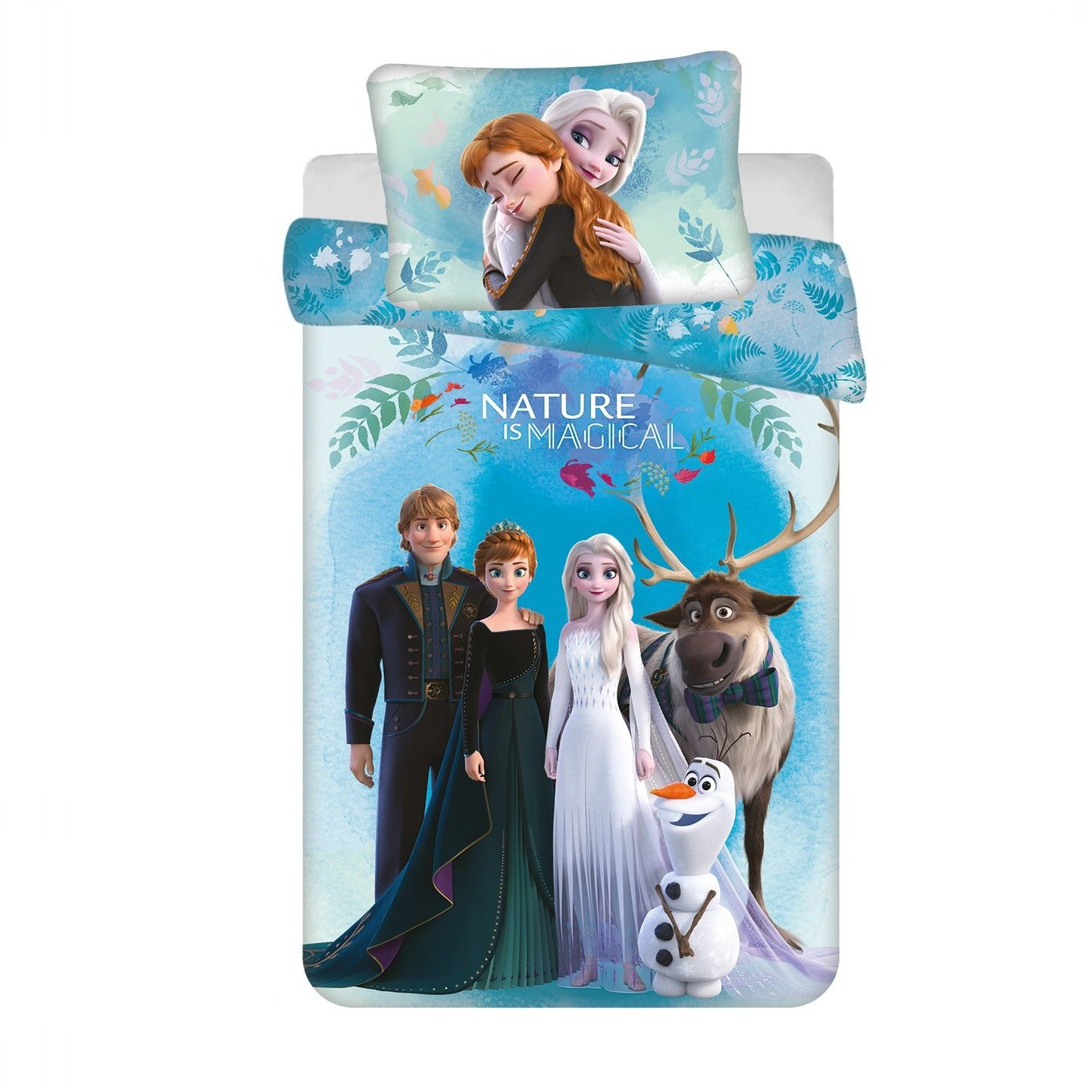Jerry Fabrics Disney Frozen Blue 03 baby 100 × 135, 40 × 60 cm (00145-DOPOSBLUE3A)