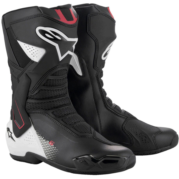 ALPINESTARS SMX-6 3, fekete/fehér/piros, 2025, 39-es méret