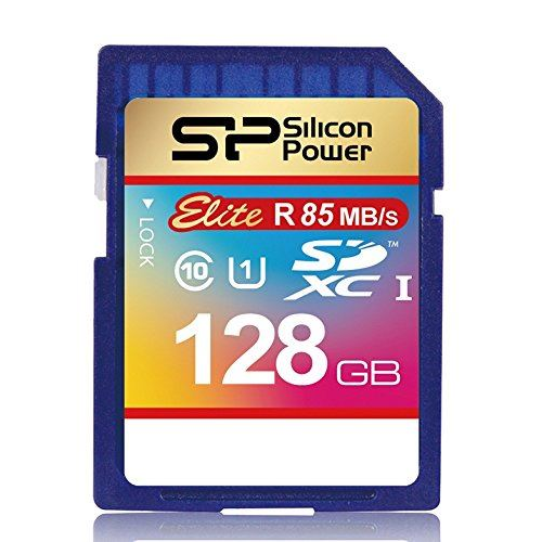128GB SDXC Silicon Power Elite U1 (SP128GBSDXAU1V10) (SP128GBSDXAU1V10)