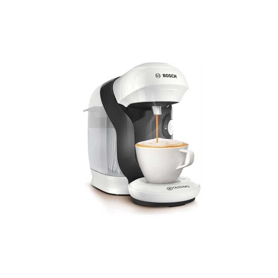 Bosch 114E TASSIMO Happy Kapszulás kávéfőző 1300 Watt - Fehér (114E)