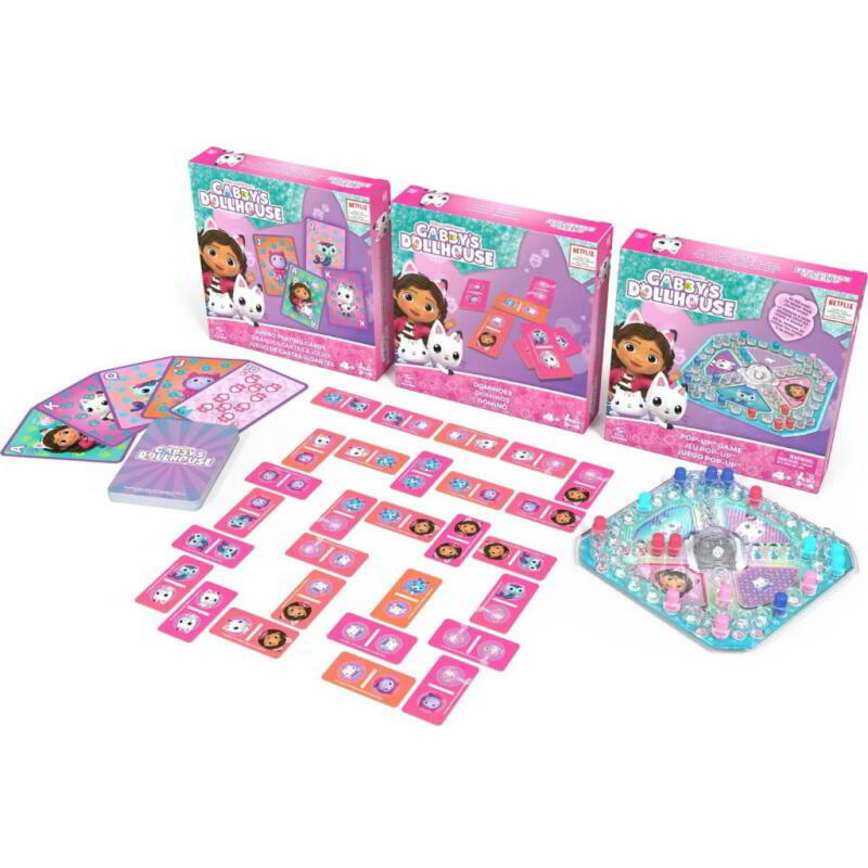 Games KOG KOL GabbysDlhs 3Pk Gms Bundle GML Társasjáték Több műfaj (6066779)