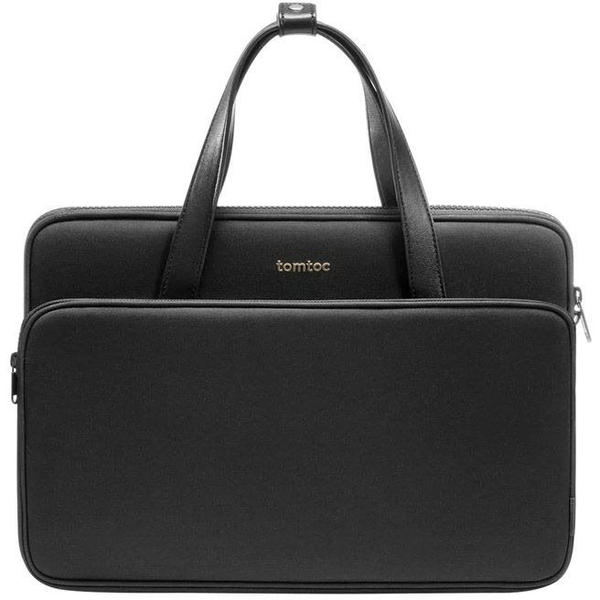 tomtoc Shoulder Bag - 14" és 13" MacBook Pro / Air, fekete