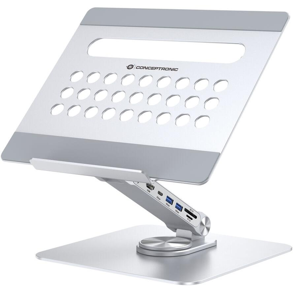 Conceptronic DONN27G laptop stativ Sølv