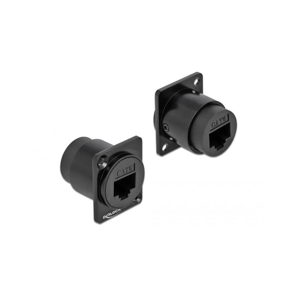 DELOCK D-Typ Modul RJ45 Cat.6 Buchse zu Buchse