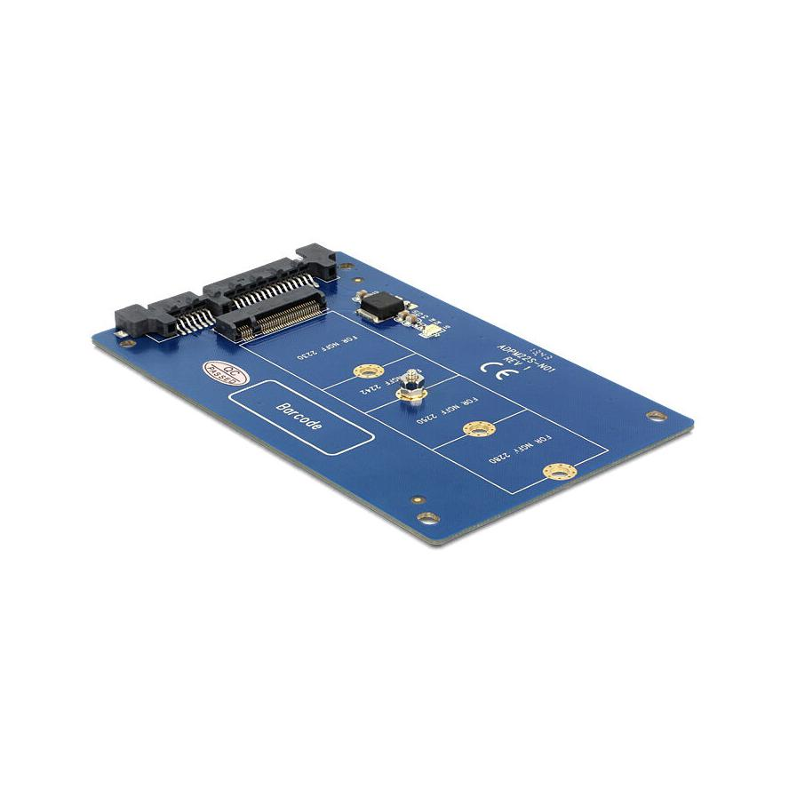 Delock SATA 22pin -> M.2 NGFF konverter (62559)