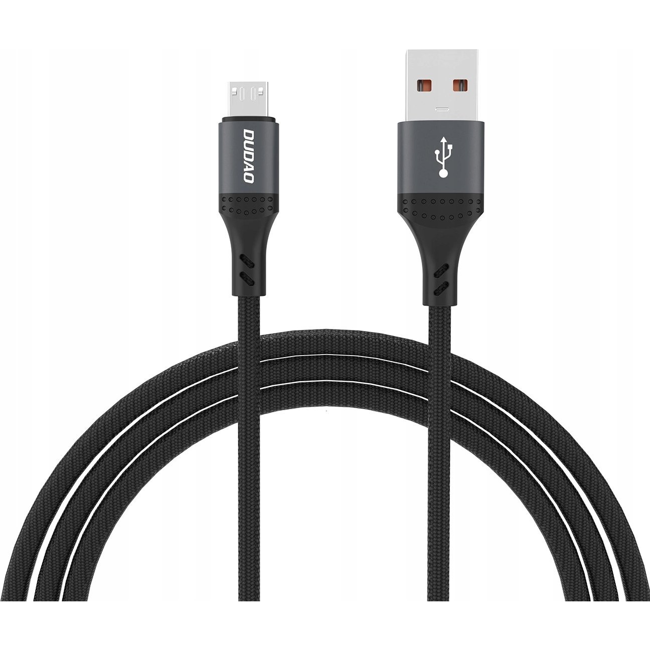 Dudao L3SM USB-A-Micro USB Kábel 3A 1.2 m-Fekete (6976625333028)