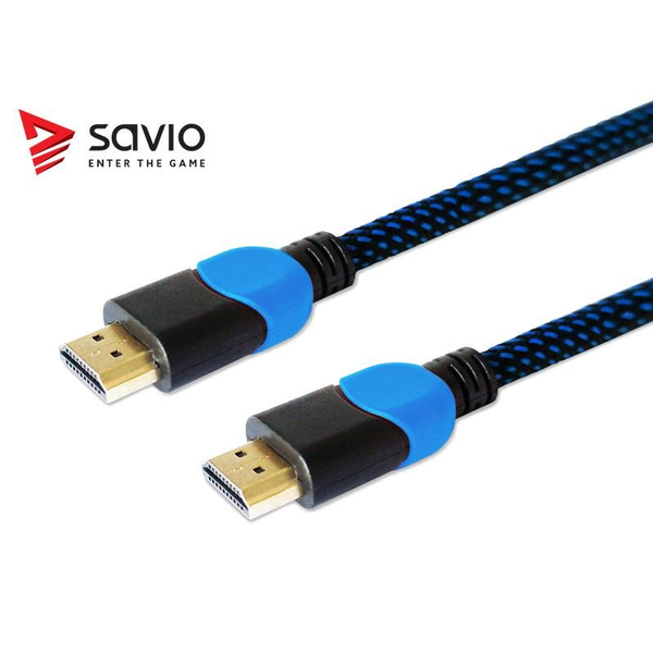 Savio GCL-02 HDMI kábel 1.8m, kék, Play Station