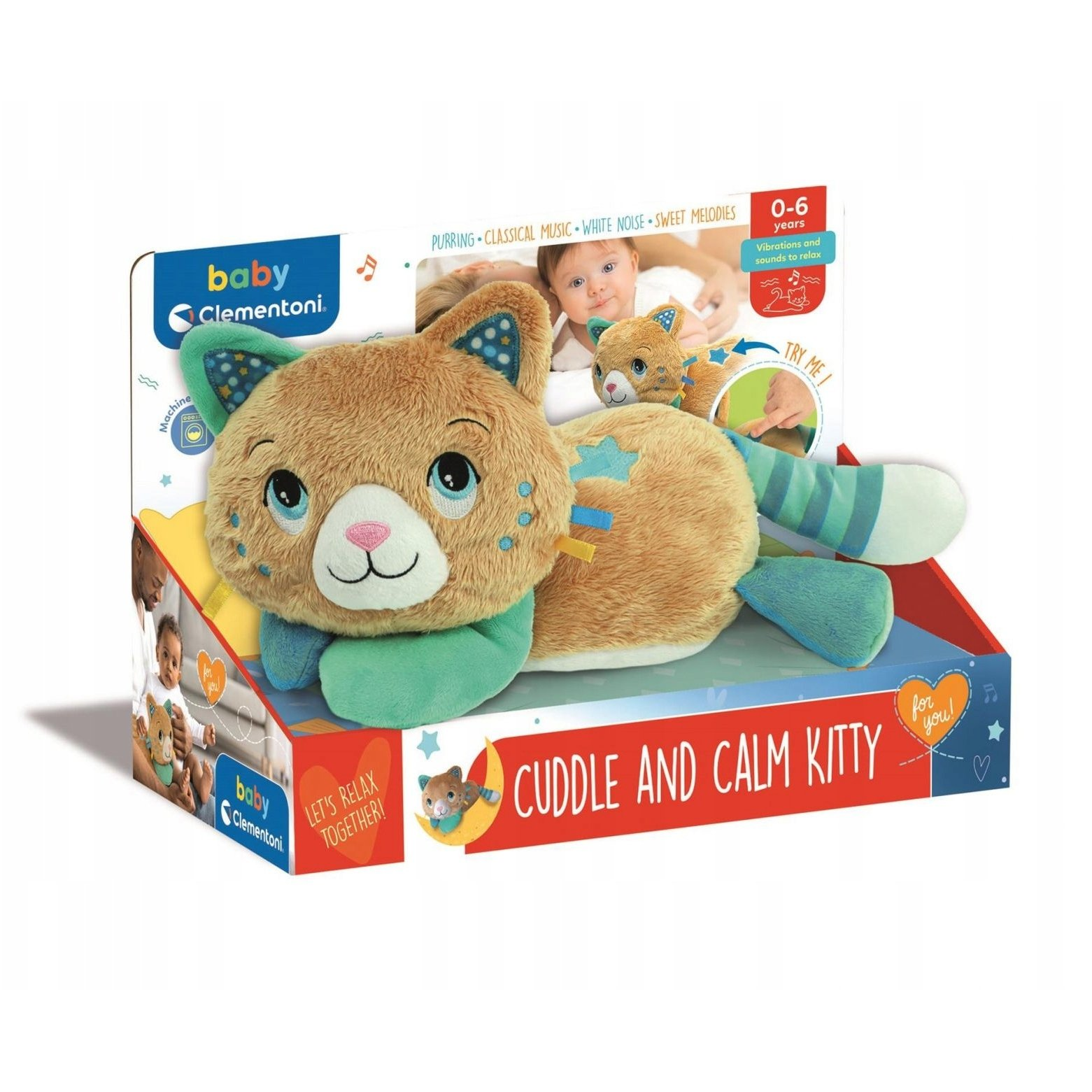 Baby Clementoni: Elalvást Segítő Cica (17593)