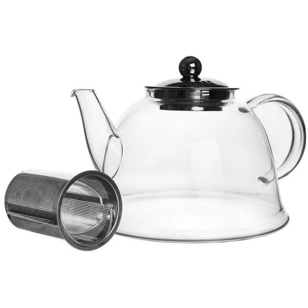 Orion üveg teáskanna + szűrő 1,65 liter (152594) (orion152594)