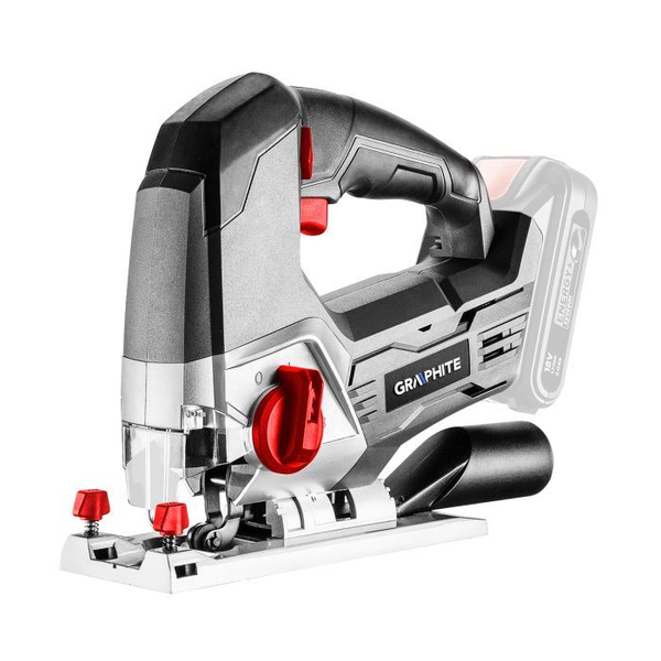 Електрически трион Energy+, Графит, 18 V, Li-Ion, 2400 об./мин., Черен/Сребрист