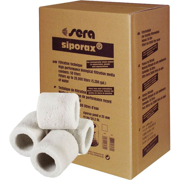 Sera Wkład biologiczny Siporax pond Professional 25 mm 11 kg