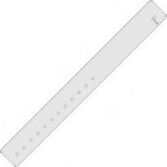 Zebra Wristband Z-Band QuickClip Adult Kit weiß Cartridge
