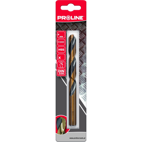 Wiertło Pro-Line WIERTŁO DO MET HSS DIN338 SZLIF.KR.4.2MM SZT.2 BLIST PROLINE
