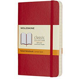 Moleskine QP611F2 puha skarlát piros 