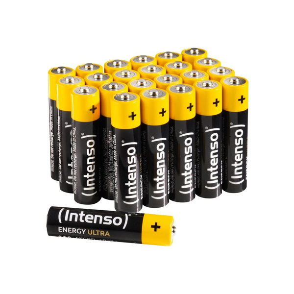 Алкални батерии Intenso Energy Ultra, AAA, 24 бр.