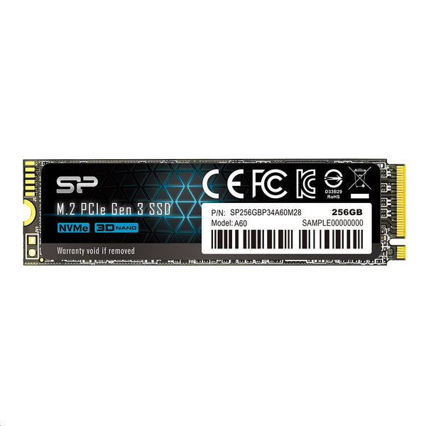 Silicon Power P34A60 256GB M.2 NVMe SSD