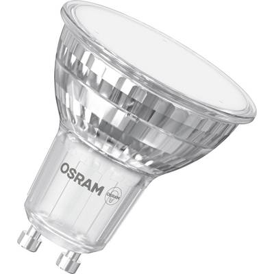 OSRAM HOMELIGHTING 4099854457425 LED-es reflektorlámpa EEK E (A - G) GU10 5.6 W Melegfehér (Ø x Ma) 50.00 mm x 50.00 mm 1 db