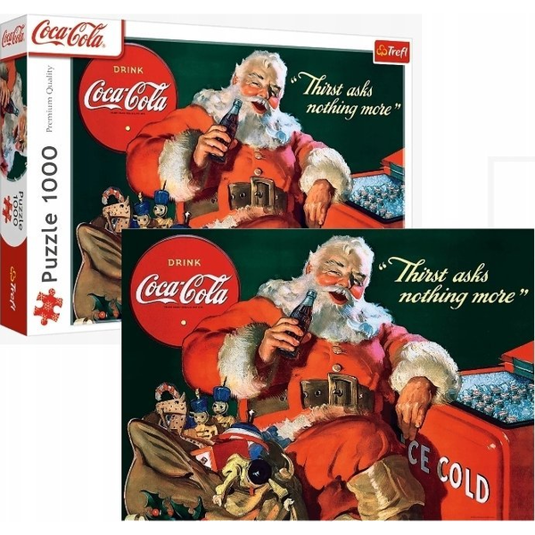 Trefl Coca-Cola 1000 Puslespil 1000 stk Mad og drikkevarer