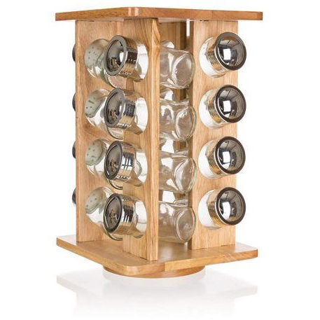 BANQUET BRILLANTE forgatható fűszertartó. 16 darabos