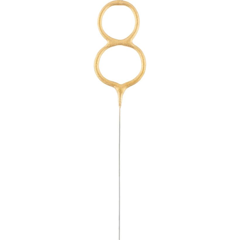 Arany Gold 8-as csillagszóró 17 cm (GODA2032)