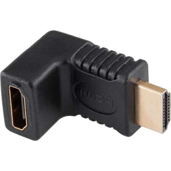 Adapter AV LechPol HDMI - HDMI czarny (ZLA0666)